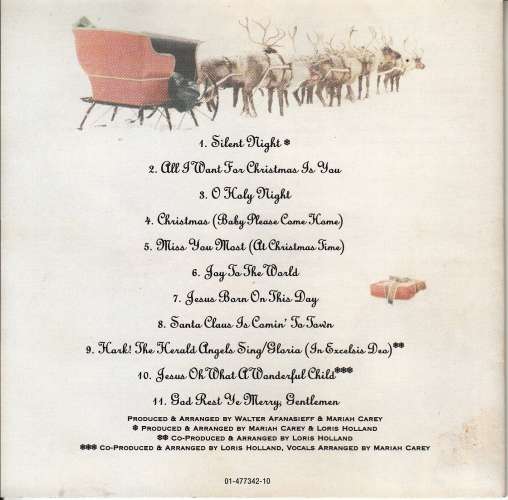 CD Mariah Carey – Merry Christmas