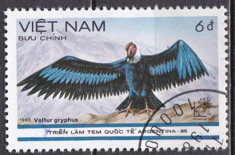 VIET NAM N° 604 de 1985 oblitéré 