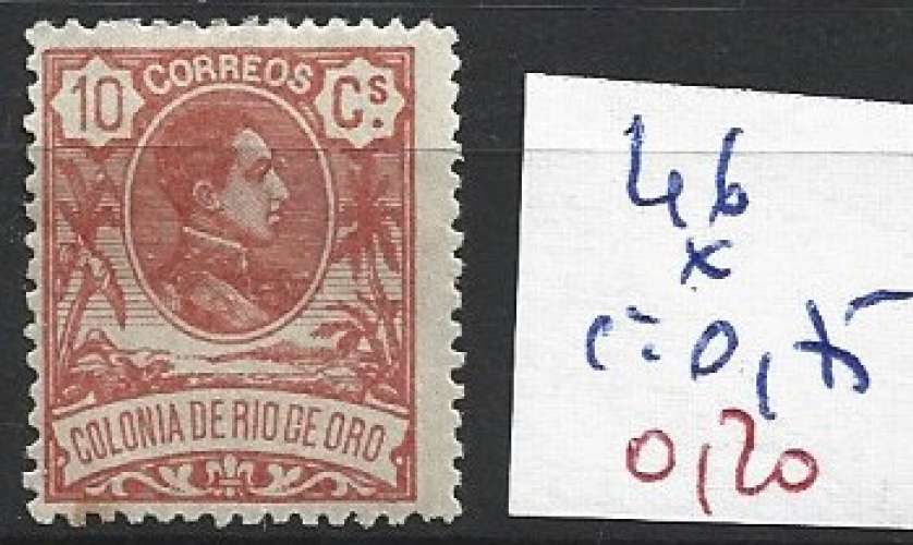 RIO DE ORO 46 * côte 0.75 €