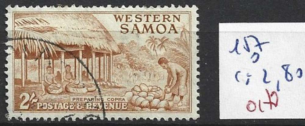 SAMOA 157 oblitéré côte 2.80 €