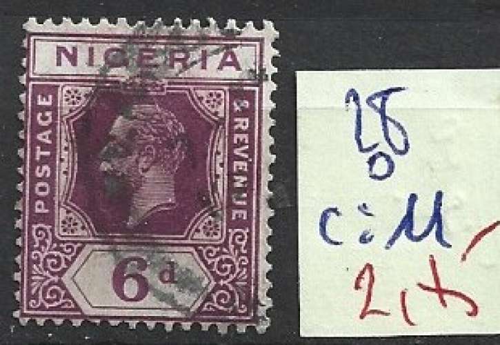 NIGERIA 28 oblitéré côte 11 €