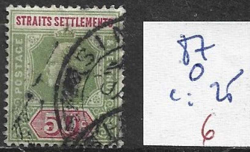 MALACCA 87 oblitéré côte 25 € 
