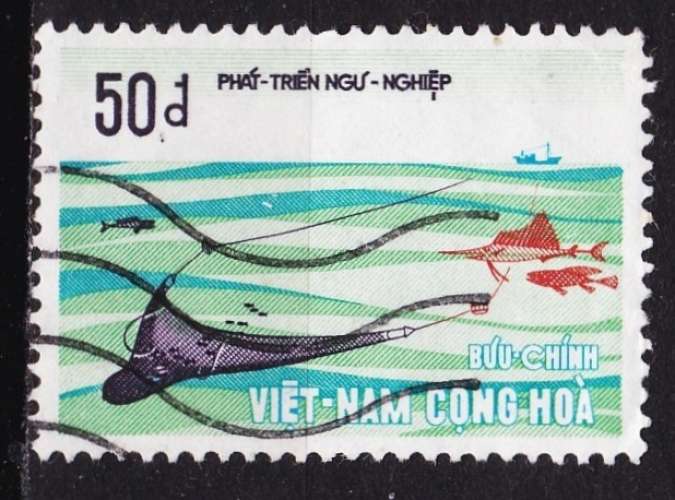 Vietnam du Sud - Année 1972 - Y&T N°415