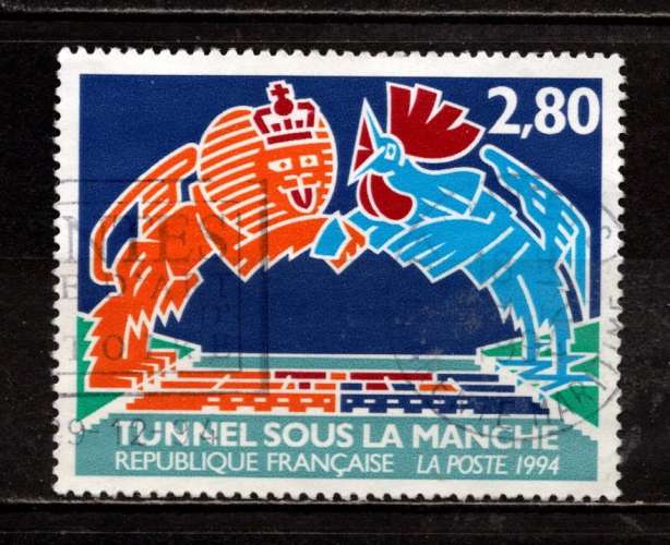 Timbre France n° 2880 oblitéré, TB