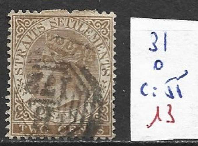 MALACCA 31 oblitéré côte 55 € 