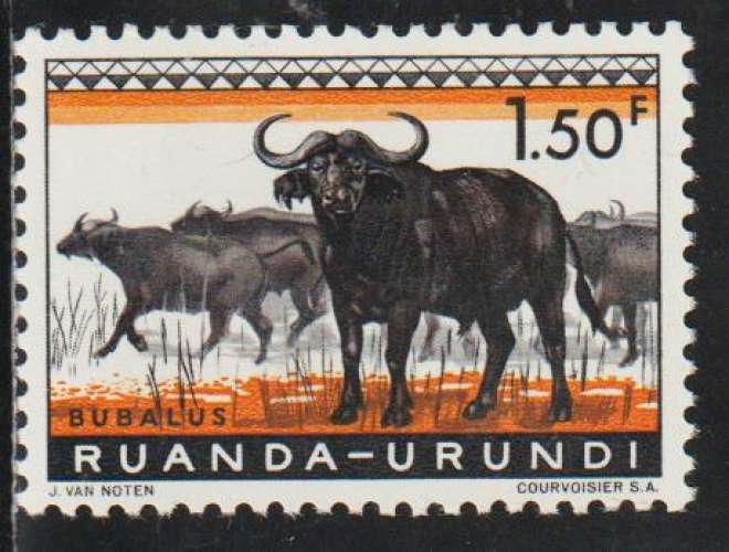 RUANDA-URUNDI 1959 -  Y&T N° 210**