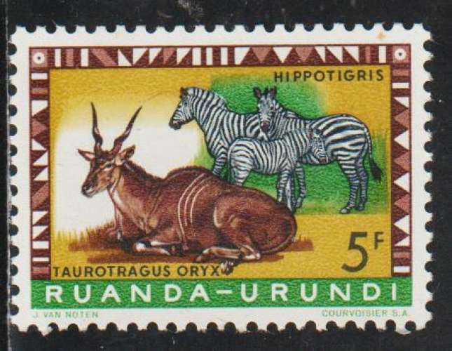 RUANDA-URUNDI 1959 -  Y&T N° 213**