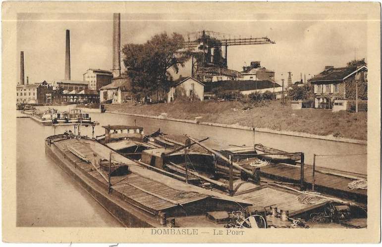 DOMBASLE: le Port - édit Sars