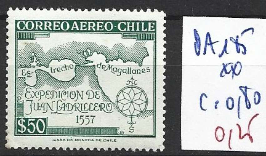 CHILI PA 185 ** côte 0.80 €