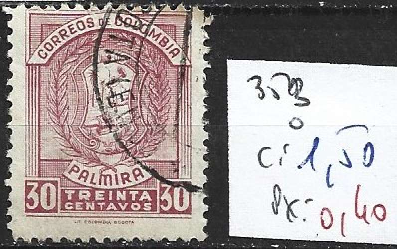 COLOMBIE 353 oblitéré côte 1.50 € 