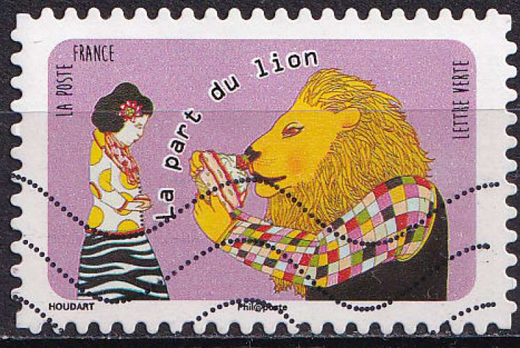 France - 2016 - Y & T n° 1317 Autoadhésif - O.