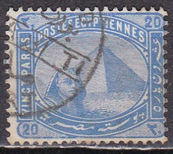 EGYPTE N° 27 de 1879 oblitéré  