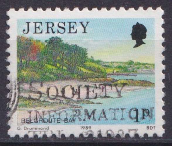 Jersey 1989 Y&T 457 oblitéré - Vues de Jersey 