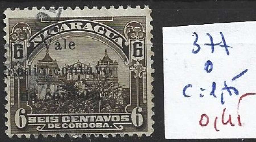 NICARAGUA 377 oblitéré côte 1.75 € 