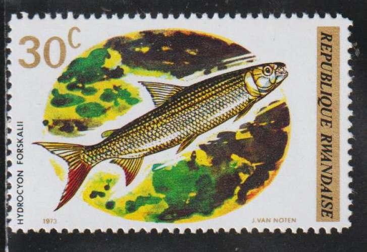 RWANDA 1973 - Y&T N° 554**