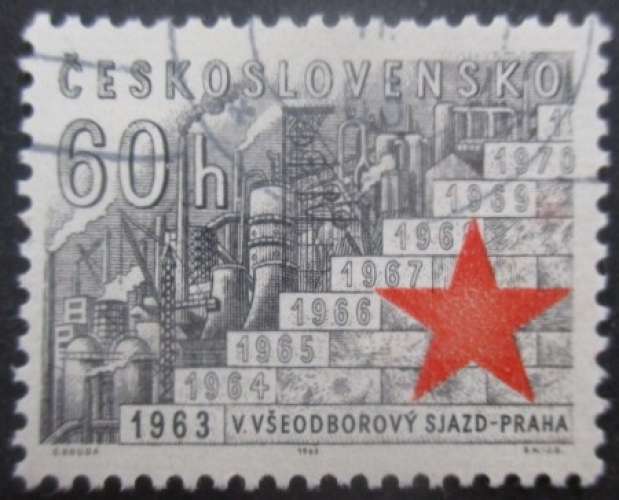 TCHECOSLOVAQUIE N°1259 oblitéré