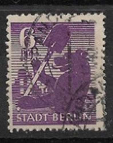 Berlin occupation soviétique oblitéré YT 2