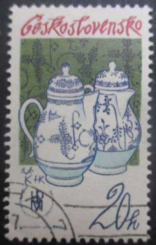 TCHECOSLOVAQUIE N°2217 Porcelaine oblitéré 
