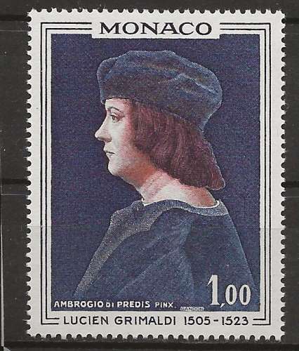   MONACO    ANNEE 1967 Y.T N°735 NEUF**