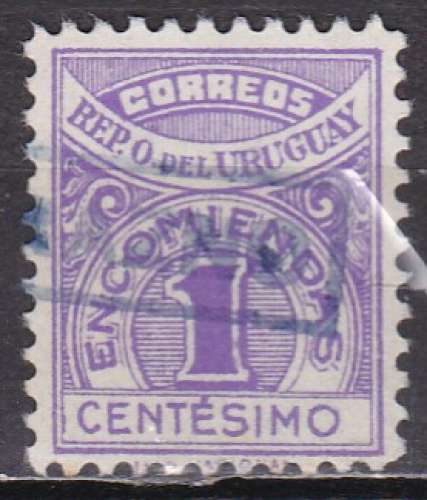 URUGUAY Colis postaux N° 41 de 1929 oblitéré