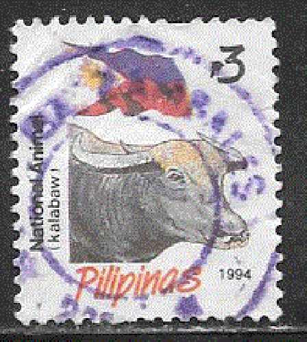 Philippines  - YT  ?   obl  - Buffle d'eau(1994)
