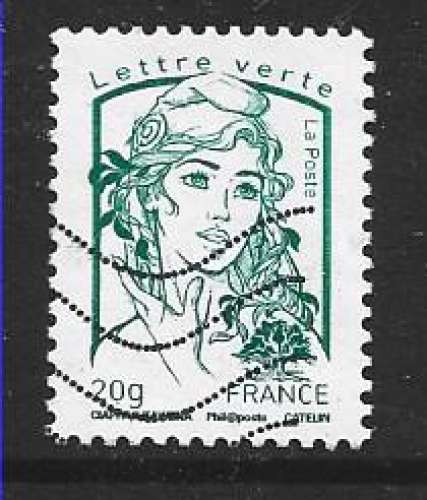 2013 FRANCE 4774A oblitéré, marianne Ciappa