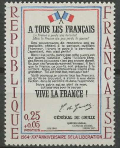 FRANCE neuf **  N° 1408