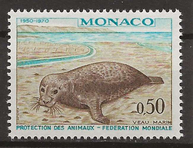   MONACO    ANNEE 1970 Y.T N°811 NEUF** 