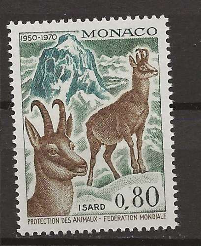   MONACO    ANNEE 1970 Y.T N°812 NEUF** 