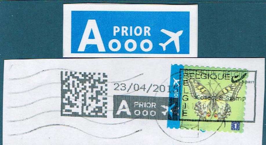 BELGIQUE 2013 - YT 4235 OBLITÉRATION DATAMATRIX.