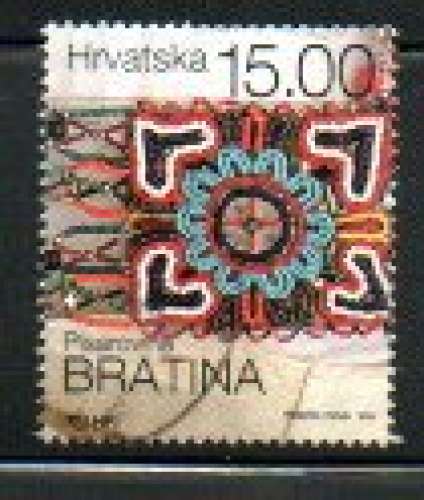 Croatie 2018 - YT n° 1228 - Textile - cote 3,70