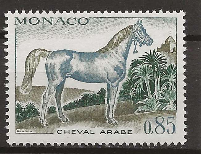   MONACO    ANNEE 1970 Y.T N°837 NEUF**
