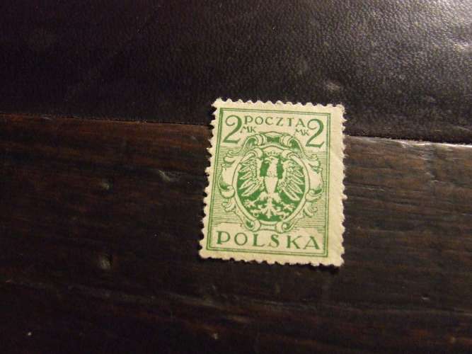 POLONIA 1920 STEMMA 2 m USATO