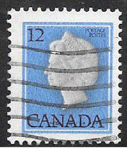 Canada  - YT  623  obl  - Elizabeth II (1977)