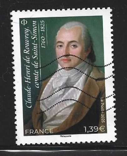 2025 FRANCE  oblitéré, Saint-Simon