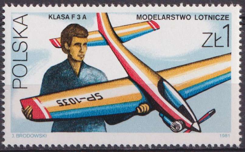 Pologne 1981 Y&T 2573 neuf ** - Modèles réduits 