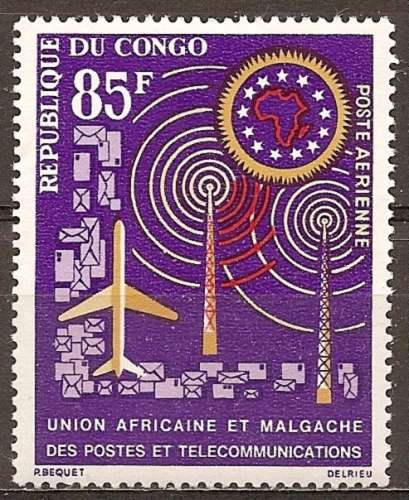 congo ... P.A. n° 10  neuf* ... 1963