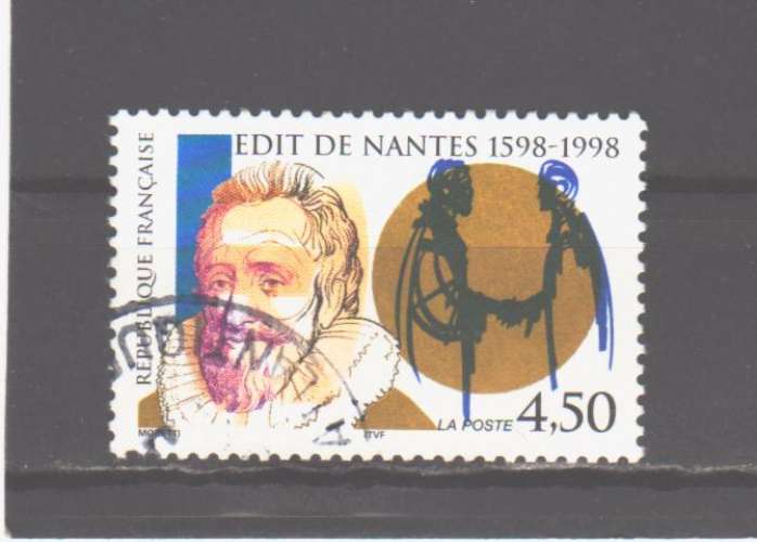 Timbre France n° 3146 oblitéré, TB