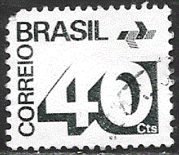 Brésil  - YT  1030  obl - ATTENTION: 1 dent absente (1972)
