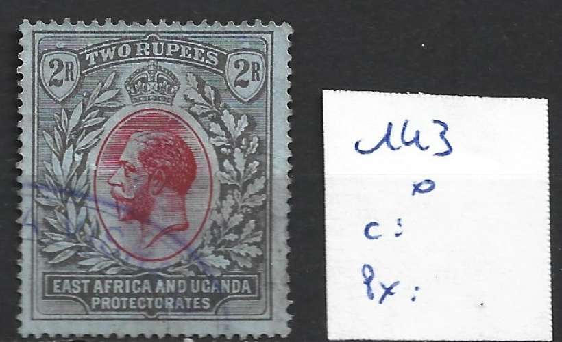 AFRIQUE ORIENTALE BRITANNIQUE 143 oblitéré côte 30 € 