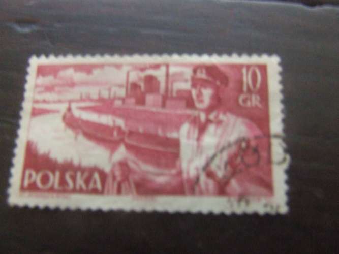POLONIA 1956 MARINAI 10 g USATO