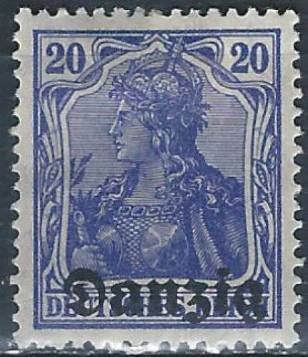 Dantzig - 1920 - Y & T n° 4 - MH