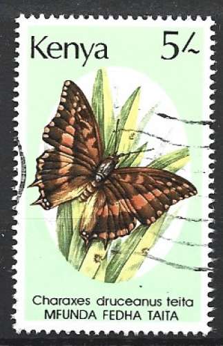 Kenya 1988 - Y & T : 422 - Papillon