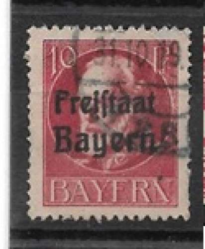 bavière oblitéré YT 155