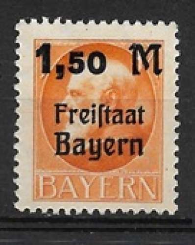 bavière neuf sans gomme YT 175