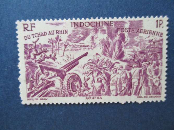 Indochine y & t poste aérienne 41 *1946