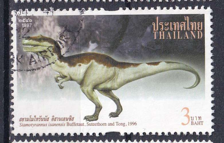 THAILANDE - 1997 - Dinosaure - Yvert 1757 Oblitéré