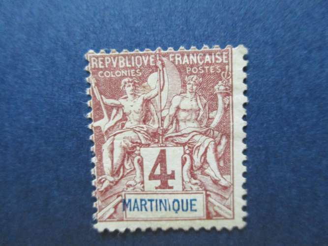 Martinique  y & t 33 * 1892