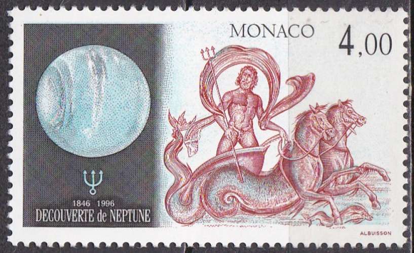 MONACO N° 2066 de 1996 neuf**à la valeur faciale