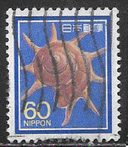 Japon - YT  1677  obl - Coquillage (1988)
